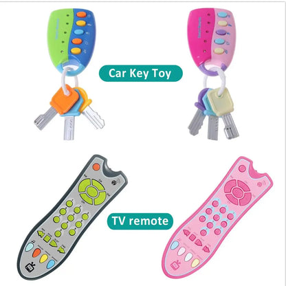 Baby Toy Music Mobile Phone TV Remote Control Car Key Early Educational Toys