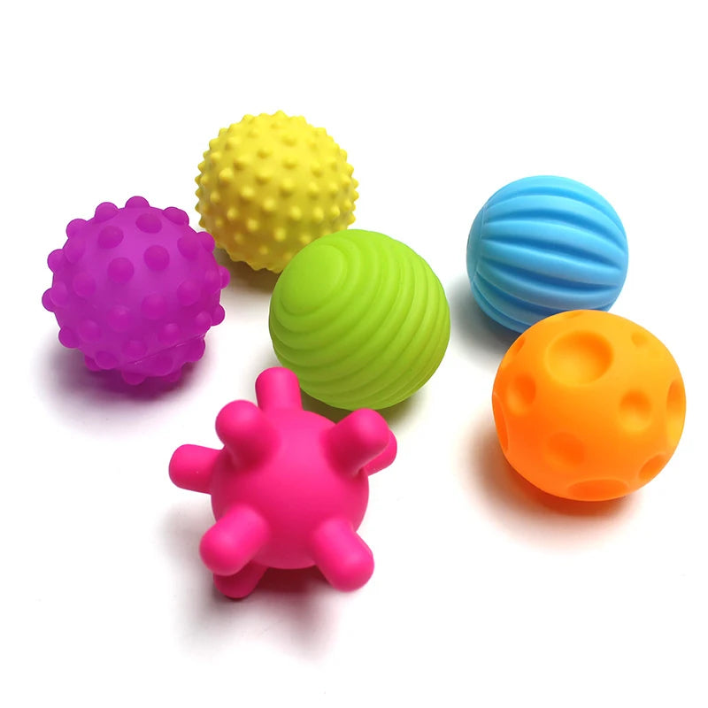 Baby Developmental Toy Ball Sensory Baby Games Toys Make Sounds Stress Ball Baby Toy Tactile Toys For Babies 0 - 2 years old