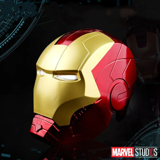 Avengers Iron Man Helmet Light Led Ironman Mask