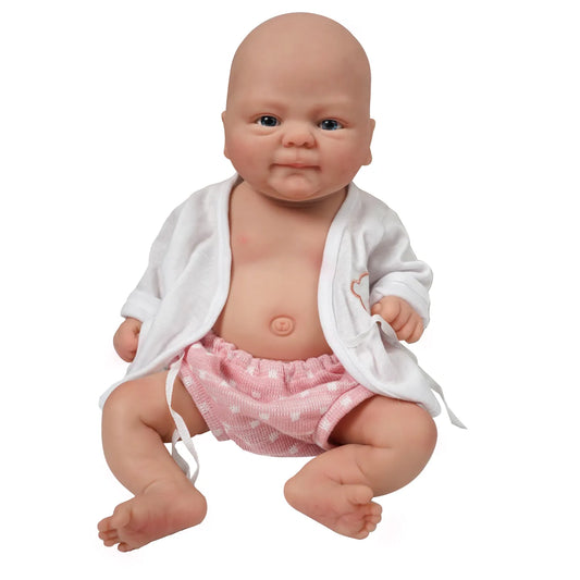 Full Body Silicone Bebe Reborn Girl"Coco"Dolls Boy“Isaac” Doll Soft  Lifelike Baby
