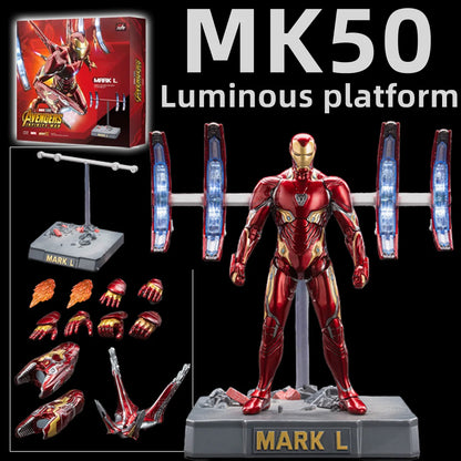 ZD Iron Man  Heartbreaker Blacklash War Machine Iron Monger Collect Toy Marvel legends Action Figure